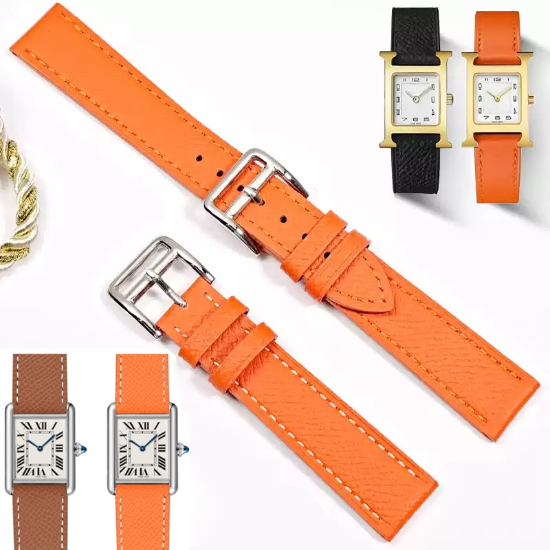 สายนาฬิกาหนังแท้ Hermes H สีส้ - Men'S Accessories London บทวิจารณ์และราคา